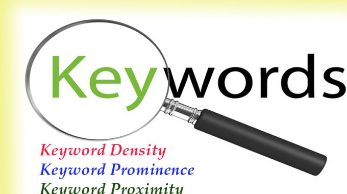 Optimal Keyword Density Ratio Prominence & Proximity