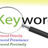Get Keyword Density, Prominence, and Proximity Explaining