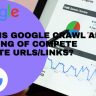 What is Google crawl and Indexing of compete website URLs/Links?