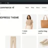 free WordPress eCommerce theme preview