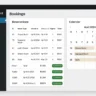 Hotel booking dashboard in WordPress