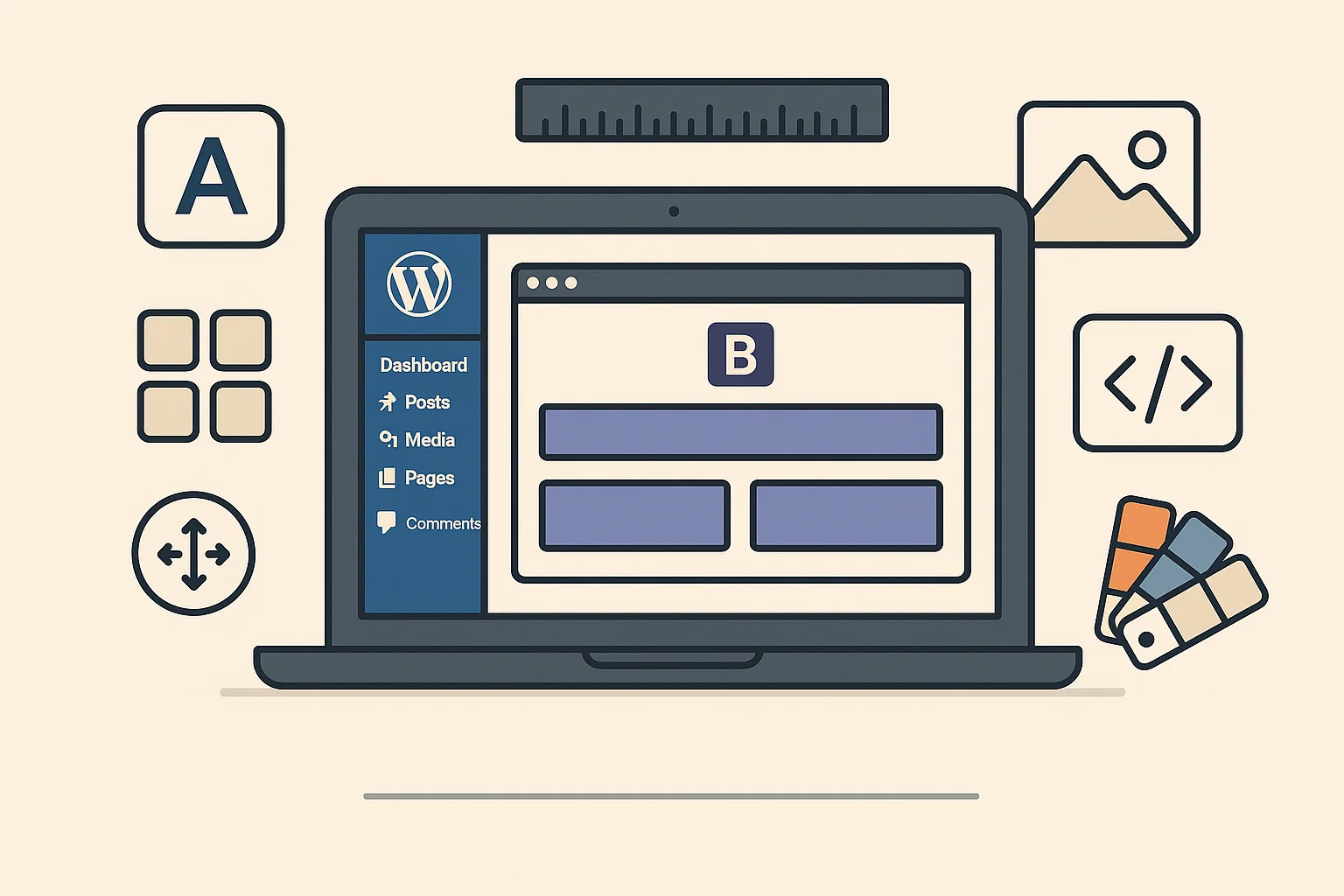 Best WordPress Theme With Bootstrap: Top Free & Pro Picks in 2025 1 WordPress theme with Bootstrap free download preview