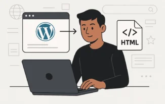 Simple guide for WordPress to HTML conversion process