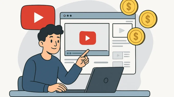 Beginner creating and monetizing a YouTube channel