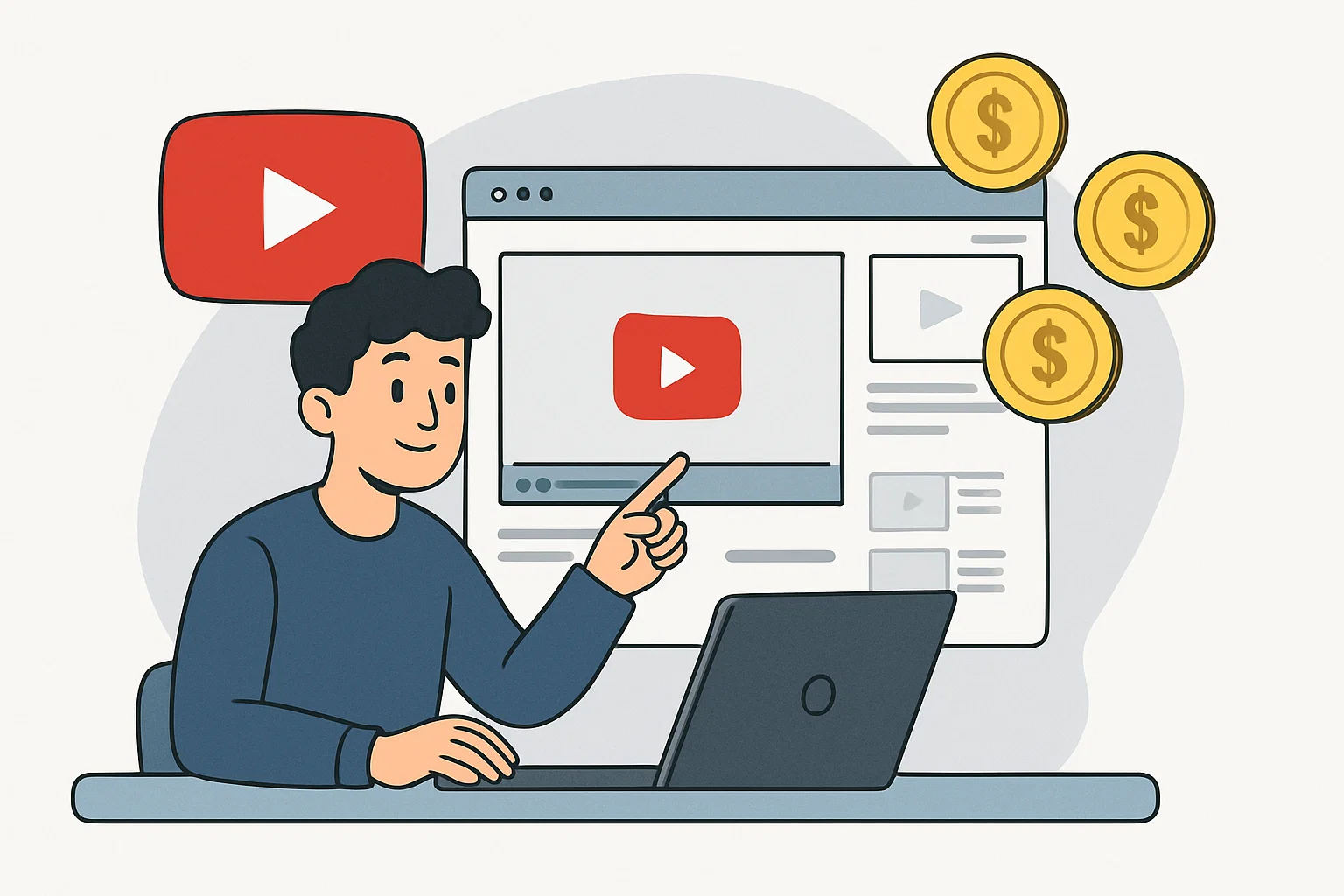 How to Create & Monetize Your YouTube Channel – Beginner’s Guide That Works 1 Beginner creating and monetizing a YouTube channel
