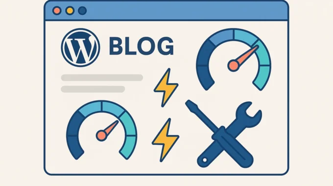 WordPress blog speed optimisation with best practices
