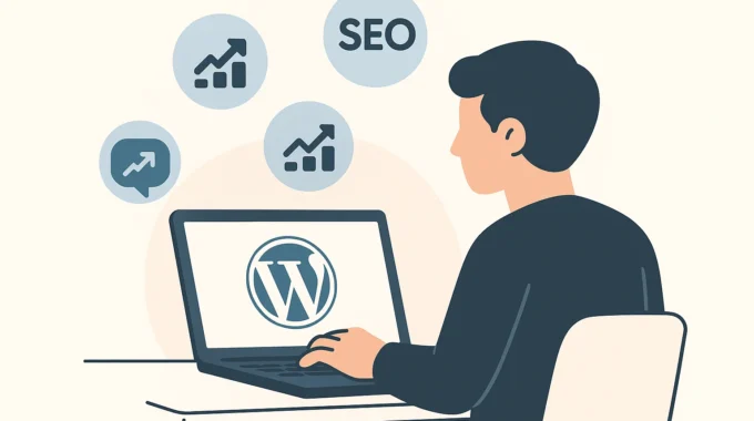 Blogger using WordPress to boost success chances