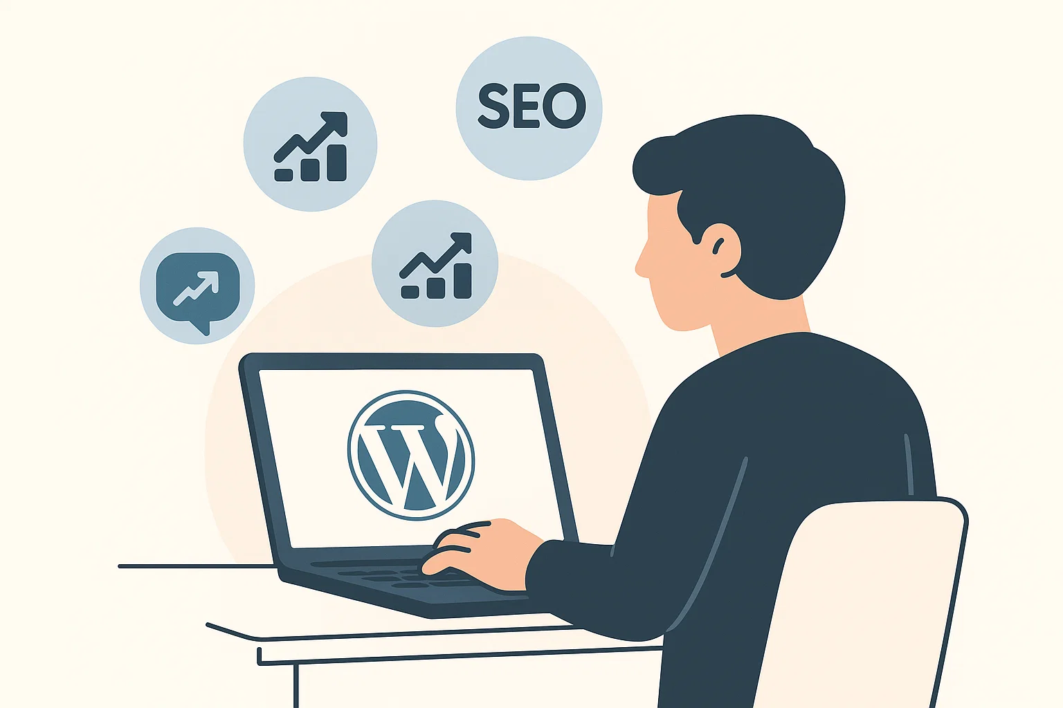 WordPress Blogging to Boost Success Chances Fast: Proven Tips for Beginners 1 Blogger using WordPress to boost success chances