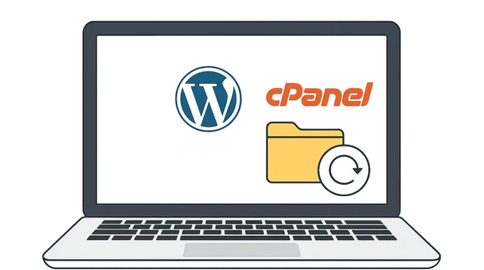 WordPress website backup using plugin and cPanel