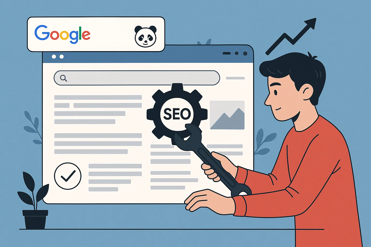 How To Save from Google Panda Update – Smart SEO Tips That Work 1 blogger fixing site after Google Panda SEO update