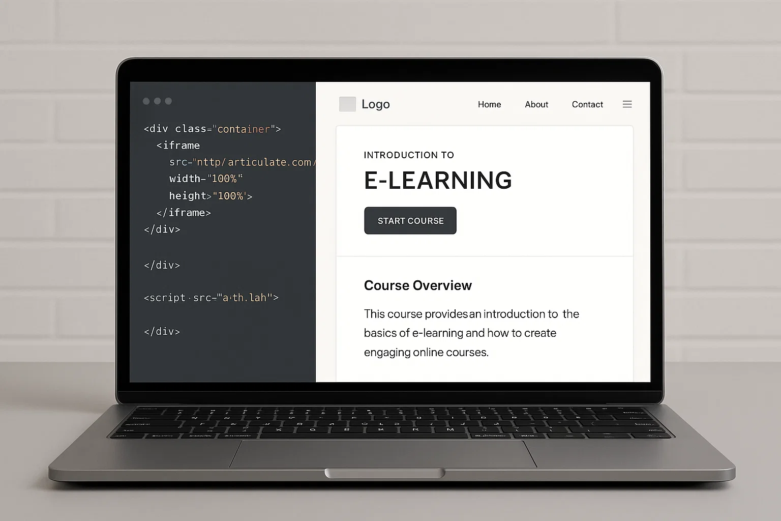 How to Embed Articulate Rise Into Website – Simple Guide for Beginners 2 embedding articulate rise course into website example