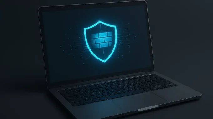 host-based firewall protection illustration