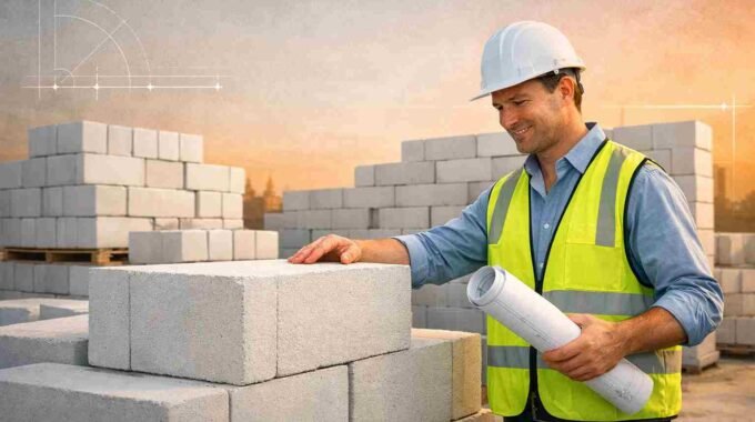 Comparison between beton celular autoclavizat blocks and traditional clay bricks