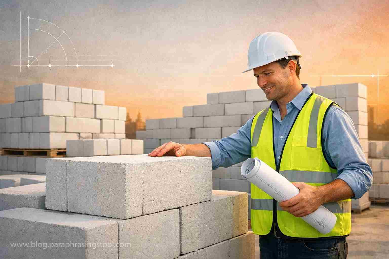 Comparison between beton celular autoclavizat blocks and traditional clay bricks