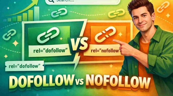 Dofollow vs nofollow links comparison for SEO